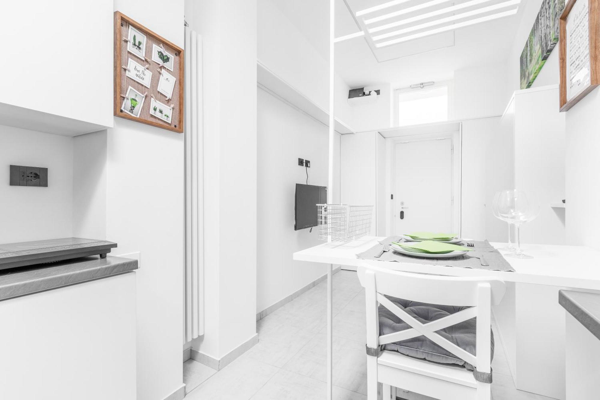 Ferienwohnung San Siro Metropolis House Completamente Smart Mailand Exterior foto